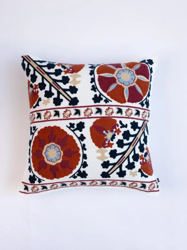 kashmiri embroidery crewel embroidery kashmiri cushion covers suzani cushions